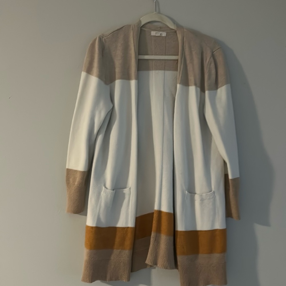 Color block sweater